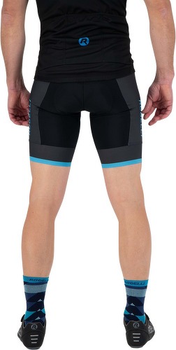Rogelli-Cuissard Velo Avec Bretelless Fuse - Homme - Noir/Bleu-4