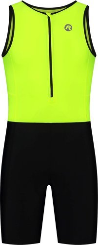 Rogelli-Trifonction Triathlon Manches Courtes Florida - Unisexe - Noir/Fluor-0