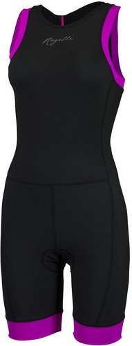 Rogelli-Trifonction Triathlon Manches Courtes Taupo - Femme - Noir/Rose-1