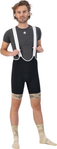 Rogelli-Cuissard Velo Avec Bretelless Camo - Homme - Noir/Désert-2
