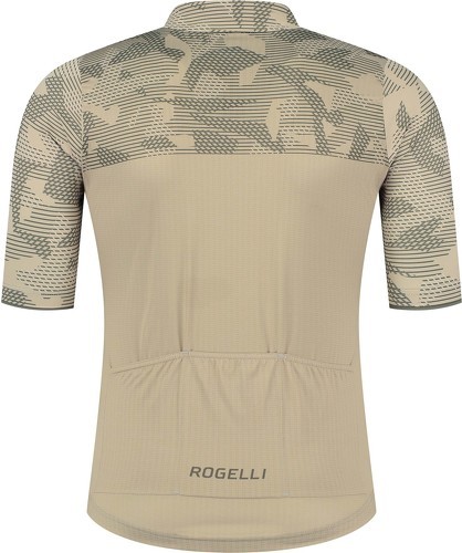 Rogelli-Maillot Manches Courtes Velo Camo - Homme - Sable-1