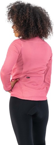 Rogelli-Veste Velo Manches Longues Hiver Core - Femme - Rose-3