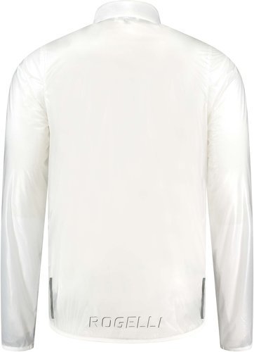 Rogelli-Veste Velo Manches Longues Pluie Vent Emergency - Enfant - Blanc-1