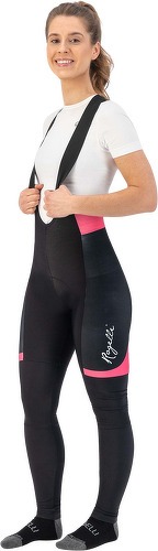 Rogelli-Cuissard Long Velo Avec Bretelless Avec Peau Select II - Femme - Rose/Noir-2
