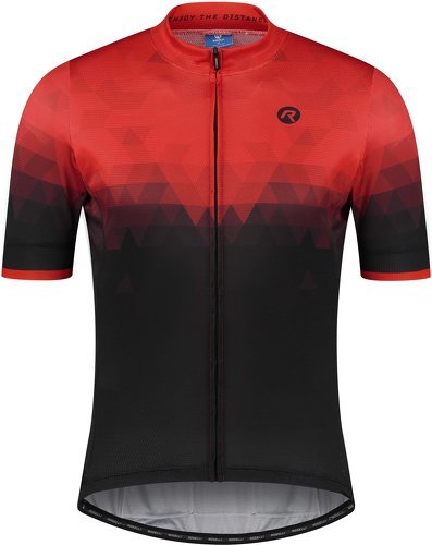 Rogelli-Maillot Manches Courtes Velo Sphere - Homme - Noir/Rouge-image-1