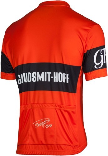 Rogelli-Maillot Manches Courtes Velo Goudsmit Hoff - Homme - Orange-1