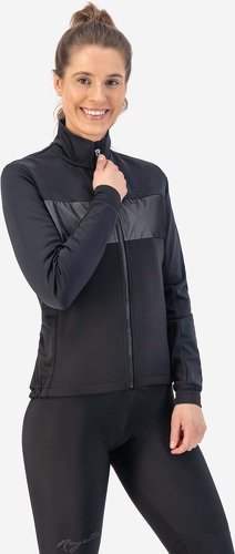 Rogelli-Veste Velo Manches Longues Hiver Attq - Femme - Gris/Noir-2