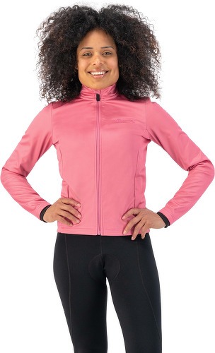 Rogelli-Veste Velo Manches Longues Hiver Core - Femme - Rose-2