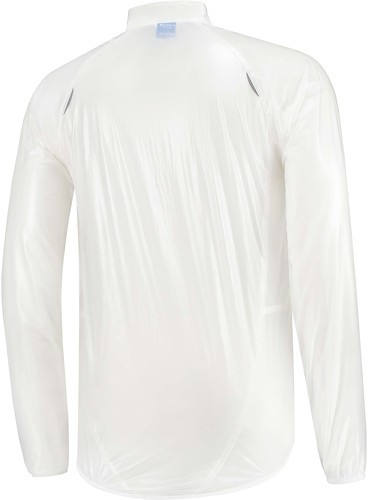 Rogelli-Veste Velo Manches Longues Pluie Vent Crotone - Homme - Blanc-1