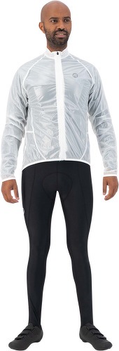 Rogelli-Veste Velo Manches Longues Pluie Vent Crotone - Homme - Blanc-2