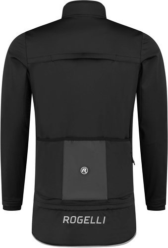 Rogelli-Veste Velo Manches Longues Hiver Deep Winter - Homme - Noir-1