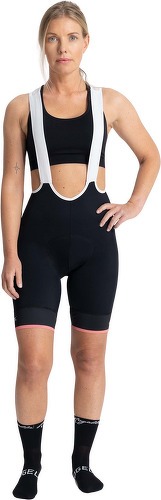 Rogelli-Cuissard Velo Avec Bretelless Select II - Femme - Noir/Coral-4