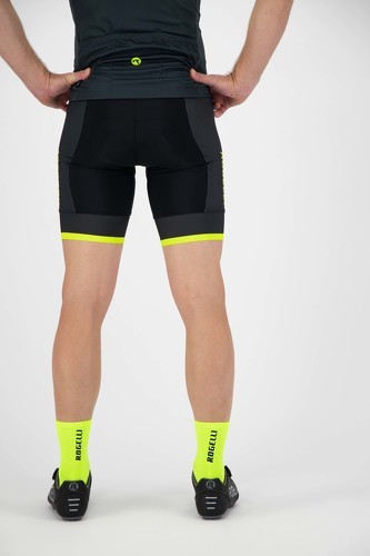 Rogelli-Cuissard Velo Avec Bretelless Fuse - Homme - Noir/Fluor-4