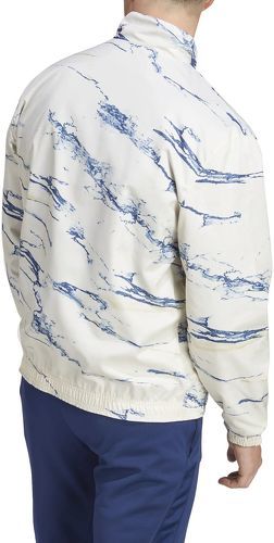adidas Performance-Veste Réversible Italie Anthem Blanc/Bleu-2