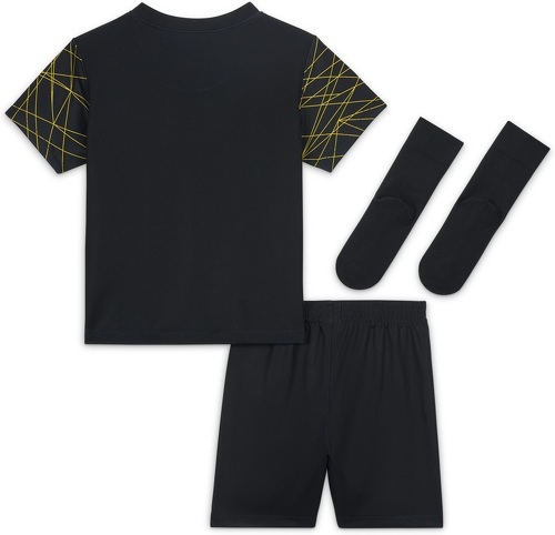 NIKE-Mini Kit Jordan x PSG 4th Noir Bébé-1