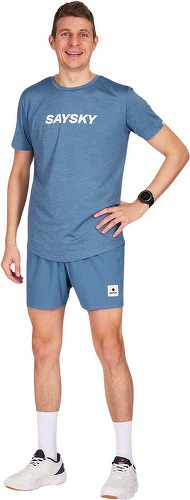 Saysky-Saysky Pace Shorts 5" Blue-2