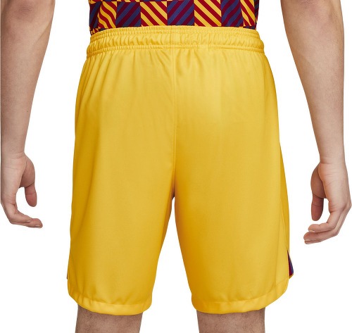 NIKE-Short Barça 4th 2023 Jaune-1