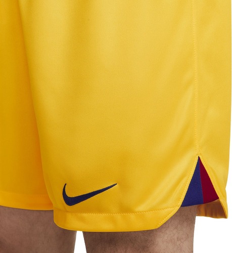 NIKE-Short Barça 4th 2023 Jaune-2