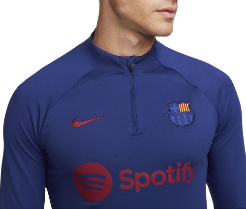 NIKE-Training top Barça Strike Bleu-2