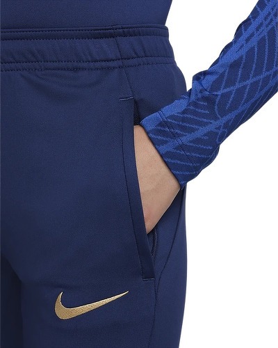 NIKE-Pantalon Entraînement France Strike Bleu Junior-2