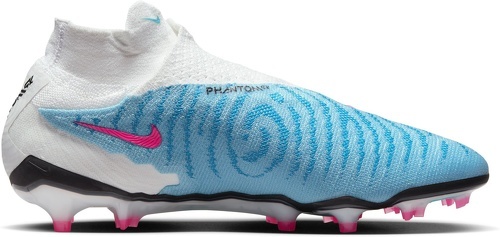 NIKE-Nike Phantom GX Elite DF FG Blanc/Bleu-3
