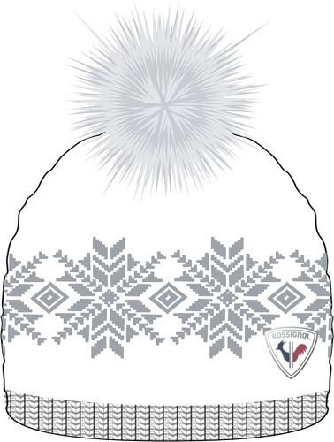 ROSSIGNOL-Bonnet femme Rossignol L3 Snowflake-2