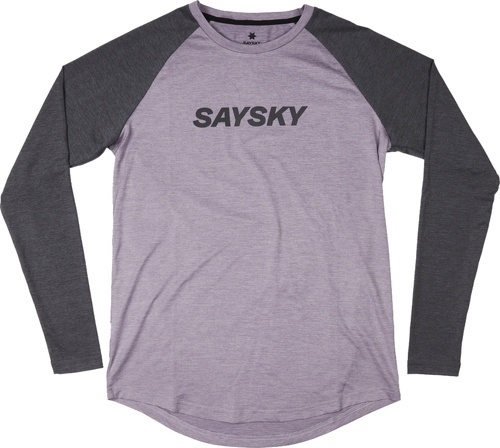 Saysky-Saysky Logo Pace Longsleeve Purple-image-1