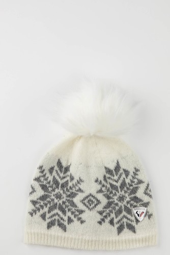 ROSSIGNOL-Bonnet femme Rossignol L3 Snowflake-1