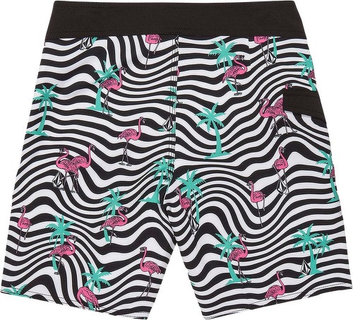 VOLCOM-Boardshort Flamingbros Mod 16" - WHITE - (ENFANT)-2