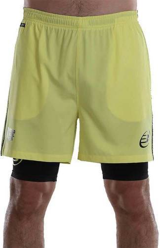 BULLPADEL-Short Bullpadel Lirio Jaune-1