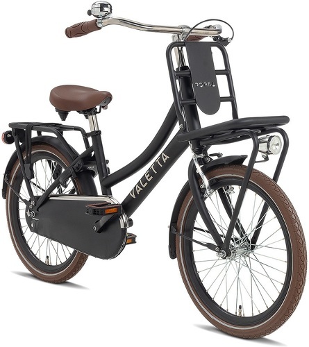 Valetta-Vélo Enfant Valetta Cargo - Filles - 20 pouces - Noir Mat-1