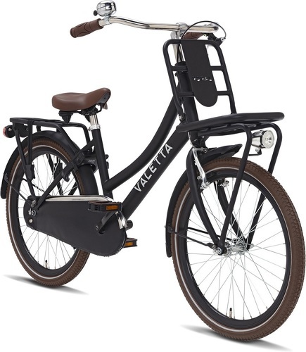 Valetta-Vélo Enfant Valetta Cargo - Filles - 22 pouces - Noir Mat-1