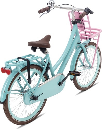 Valetta-Vélo Enfant Valetta Cargo N3 - Filles - 22 pouces - Turquoise / Rose-2