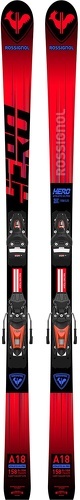ROSSIGNOL-Pack Ski Rossignol Hero Gs Pro R21 + Fixations Nx 7 Junior-image-1