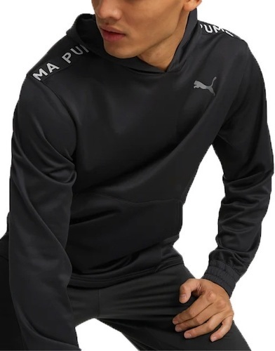 PUMA-PUMA FIT (SLIM FIT) LIGHTWEIGHT PWRFLEECE HOODIE-3