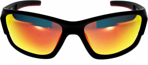 Ad Sol-Lunettes de soleil AD SOL 201400 noir rouge verre miroir rouge polarisé-1