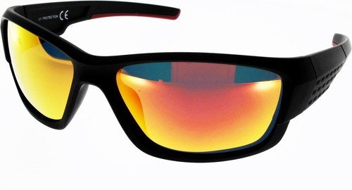 Ad Sol-Lunettes de soleil AD SOL 201400 noir rouge verre miroir rouge polarisé-0
