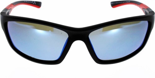 Ad Sol-Lunettes de soleil AD SOL 201446 noir rouge verre miroir bleu polarisé-1