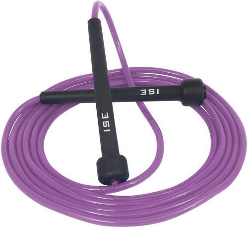 ISE-ISE Corde à Sauter Facilement réglable 3 m câble -Entrainement Fitness (Boxe, Musculation, Gym) SY-JP1001PP-image-1