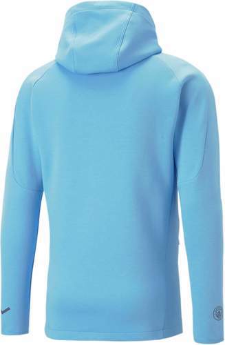 PUMA-Giacca A Capuche Manchester City Casuals Bleu-1