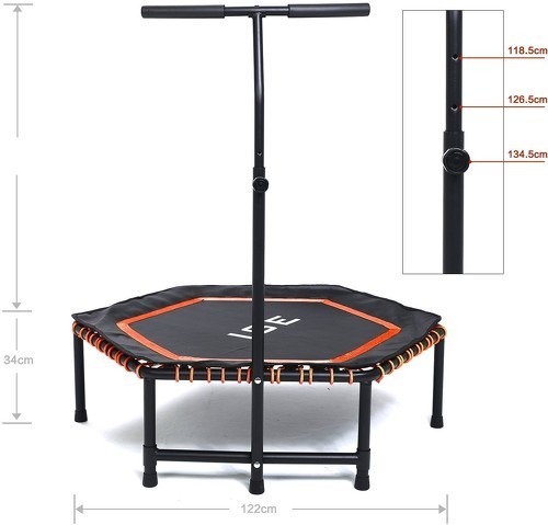 ISE-ISE Trampoline de Fitness (orange) - Auckland SY-1105-3