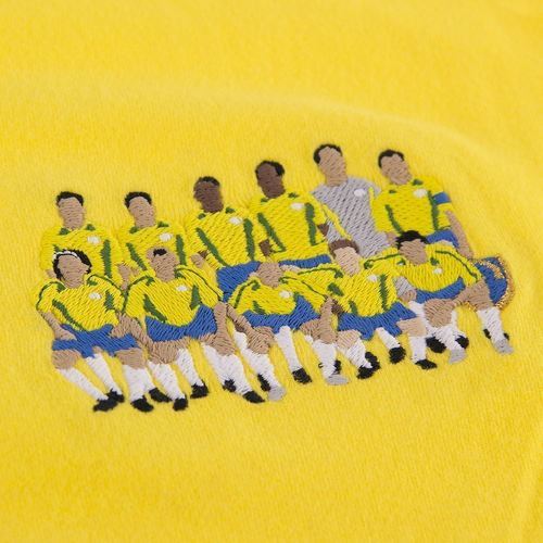 COPA FOOTBALL-T-shirt brodé Brésil World Champions 2002-1