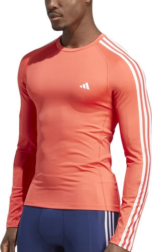 adidas Performance-Sous maillot manches longues adidas 3-Stripes Techfit-image-1