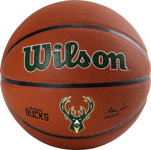 WILSON-NBA TEAM ALLIANCE BASKETBALL MIL BUCKS-image-1
