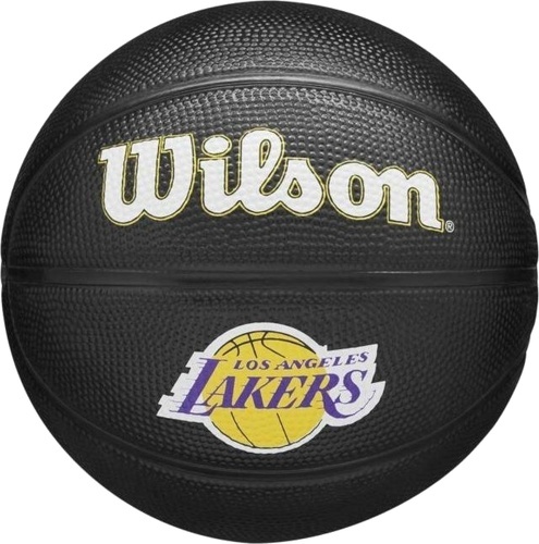 WILSON-Mini Ballon de Basketball Wilson NBA Team Tribute – Los Angeles Lakers-image-1