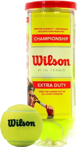 WILSON-Boîte de 3 balles Championship Extra Duty-0