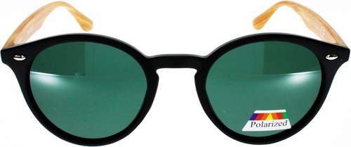 Ad Sol-Lunettes de soleil AD SOL 201298 noir verre vert polarisé-1