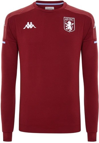 KAPPA-Sweat-shirt Aston Villa Fc Aldren Pro 4 Officiel Football-image-1