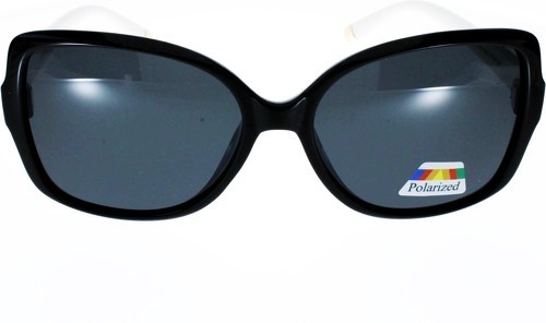 Ad Sol-Lunettes de soleil AD SOL 201463 noir branches blanches avec verre polarisé-1