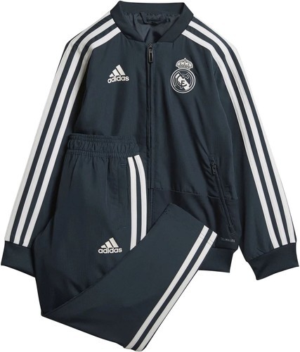 adidas Performance-Real Madrid Pre Suit In Gris 2018/2019-image-1